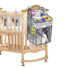 Factory Wholesale Diaper Bag Storage Caddy Organizer Fashion Nursery Hanging Crib Diaper Organizer for Baby